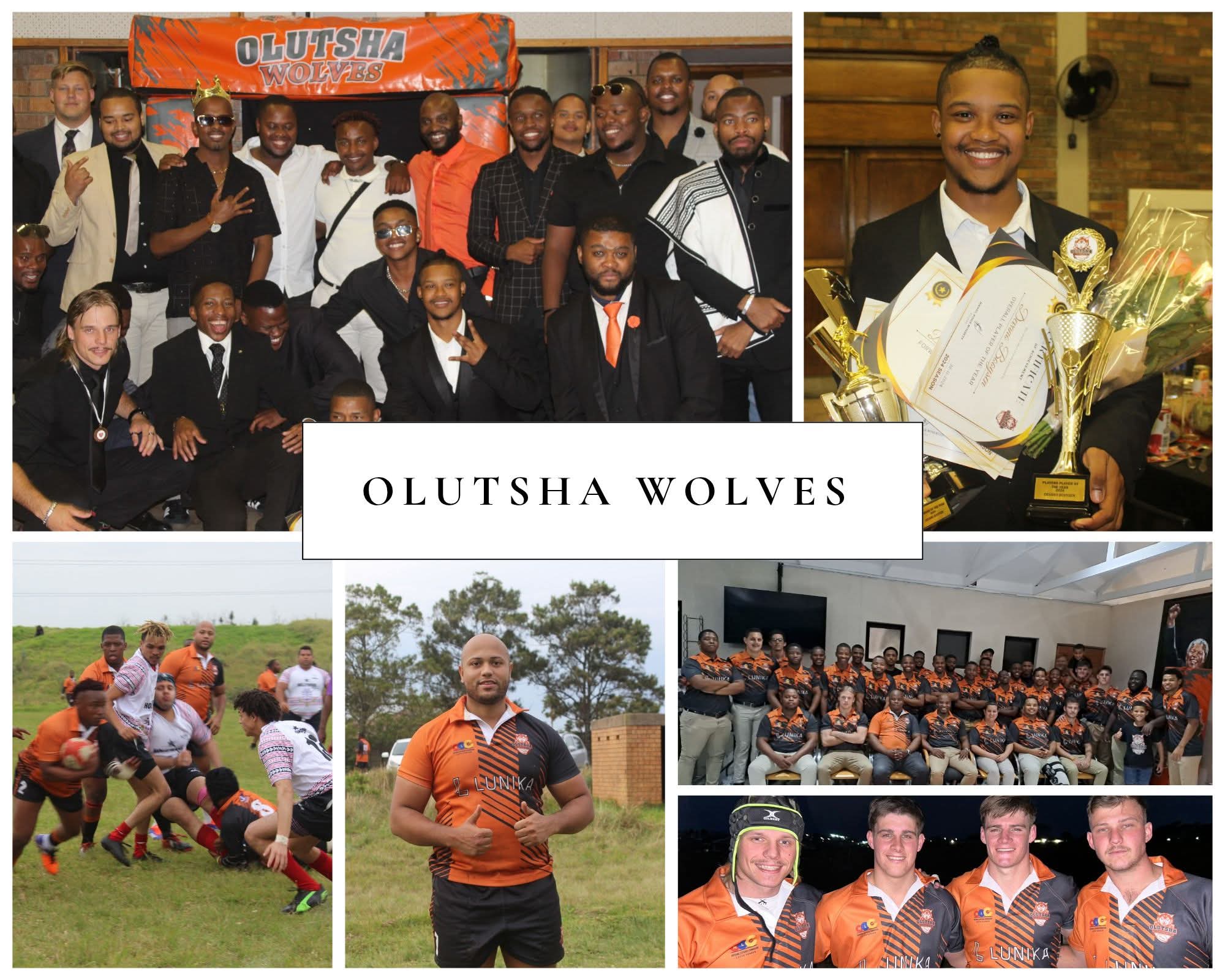 Supporters and players at an Olutsha Sports event